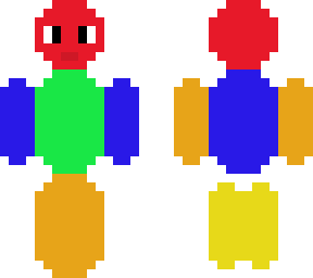rainbow box man