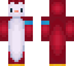 red penguin