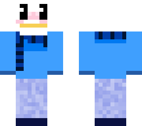 seagull in a sweater