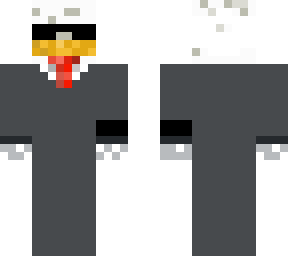Secret Chicken Agent | Minecraft Skin