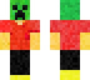 steve con cabeza de creeper