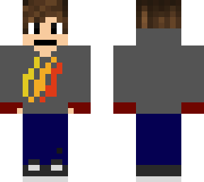 tbnrguy w/ mouth and new gray shirt/sweatshirt and dark red fighting/hand gloves