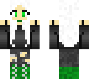 white- haired girl