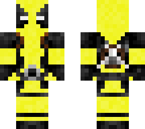 yellow deadpool