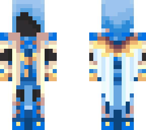 blue/gold assasin