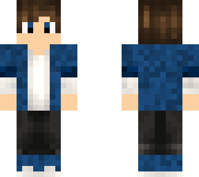 blue shirt guy