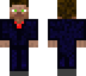 blue suit male