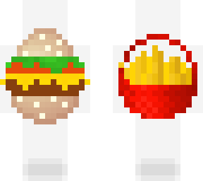 burger and fries easter ce