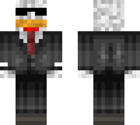 chicken in suit
