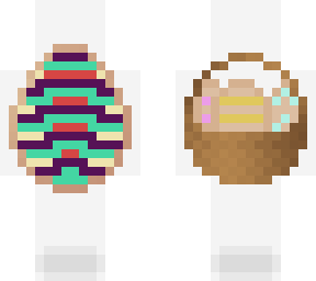eggs in basket and big egg