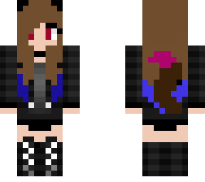 emo wolf girl