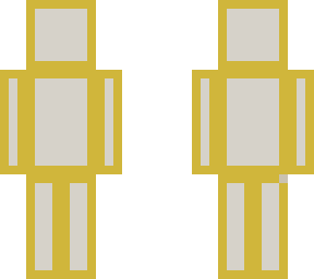 gold and white