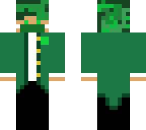 green emerald boy with a mask (fixed)