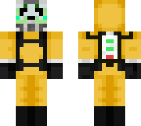 mint in a hazmat suit