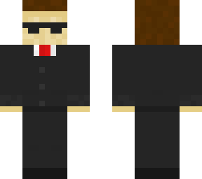 modified suit and tie