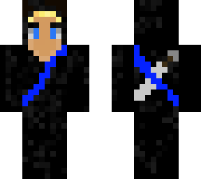 ninja moose w/ iron sword on back better