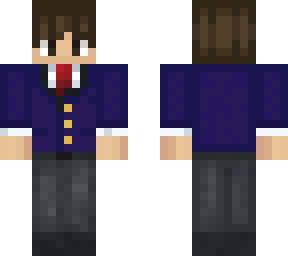 purple suit!
