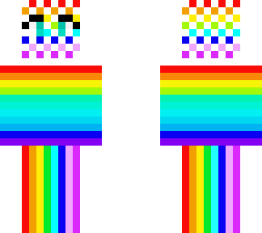 rainbow girl