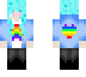 rainbow girl