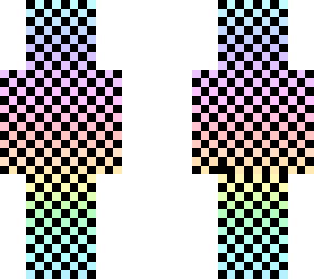 rainbow life (checkered)