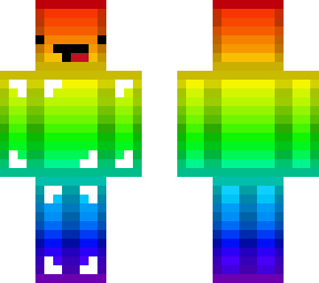 rainbow noob that my sister also wanted me to make