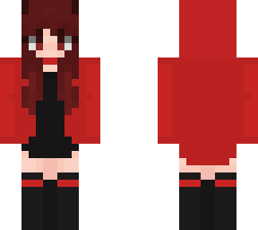 red love girl
