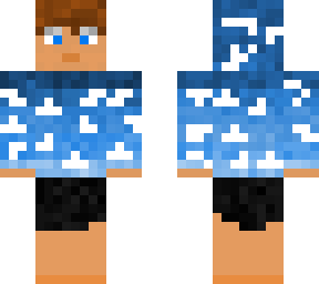 boy with cloud hoodie
