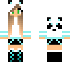 cute panda girl