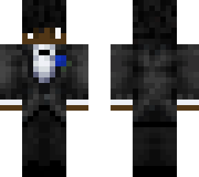 dark boy in tuxedo
