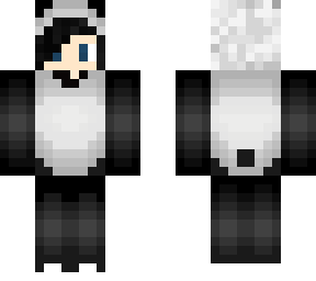 emo panda onesie