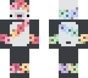 flowers - panda