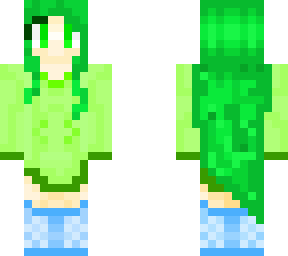green glam new style