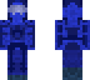 masked skin (blue)