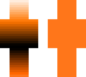 orange ombre