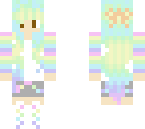 rainbow girl
