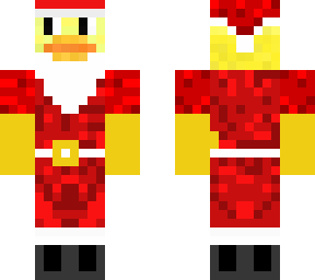 santa claus duck