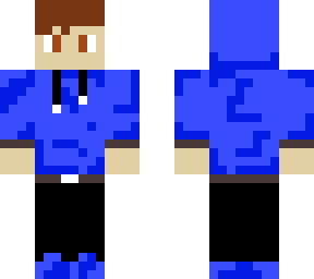 skin for diamondfire245/blue hoodie
