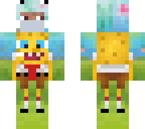 spongebob with corona