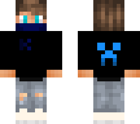 the creeperface is lighter