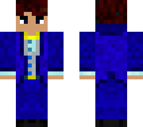3 piece suit blue