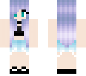 another purple hair girl