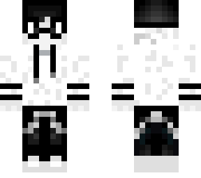 black and white kid