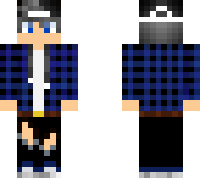 blauwe boy
