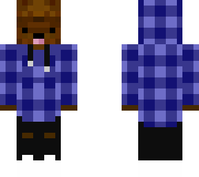 blue hoodie bear