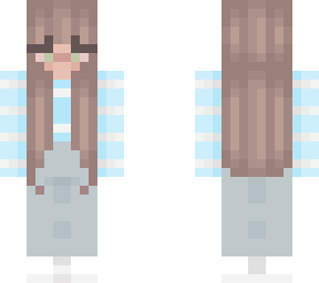 blue striped shirt