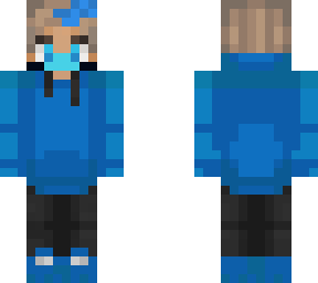 bluued corona mask