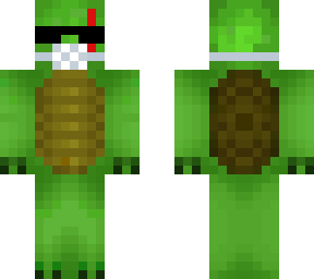 cool corona turtle with straw