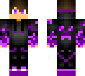 elemental de fuego morado