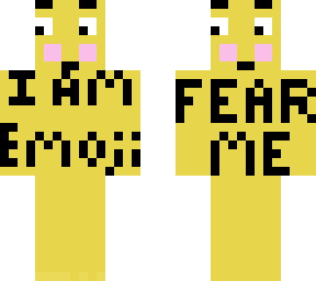 fear me emoji swag skin?