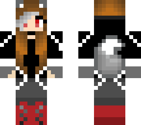fox girl w/ black jacket